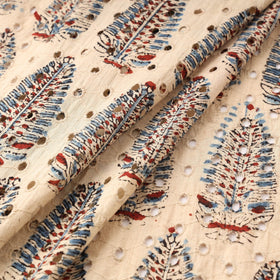 Hakoba natural dyed cotton fabric 38 - handcrafted