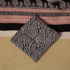 Beige - hand bagh natural dyed cotton 3pc unstitched dress