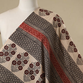 Hand bagh natural dyed cotton fabric 06 - handcrafted