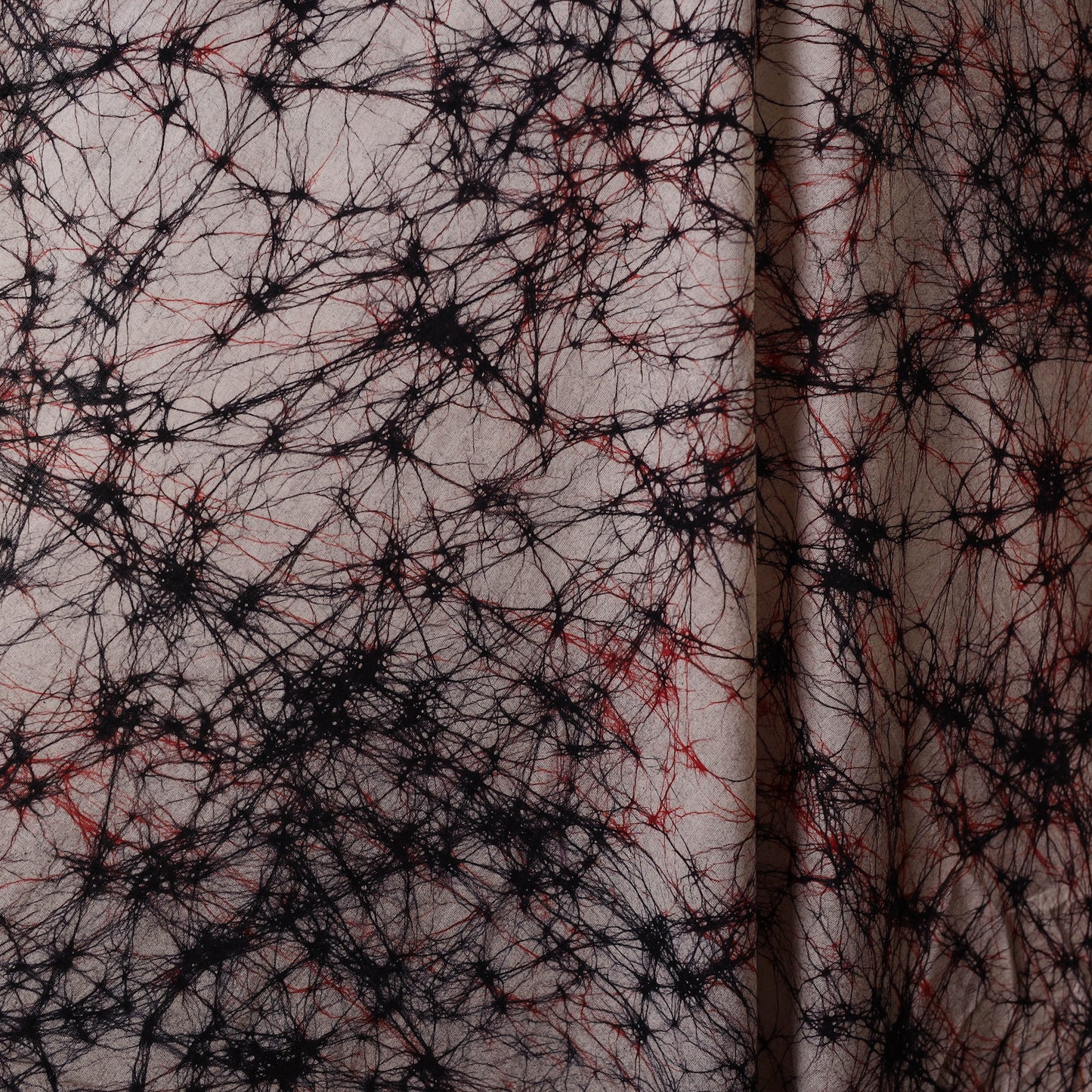 Beige - hand batik cotton fabric 07 - handcrafted