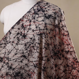 Beige - hand batik cotton fabric 07 - handcrafted