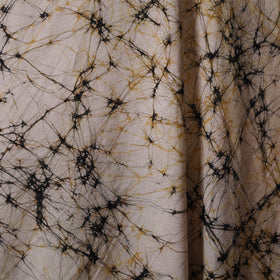 Beige - hand batik cotton fabric 11 - handcrafted