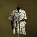 Hand batik cotton medium kaftan 27 - handcrafted