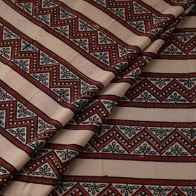 Hand cotton natural dyed fabric 01 - handcrafted