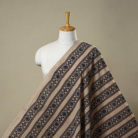 Hand cotton natural dyed fabric 11 - handcrafted
