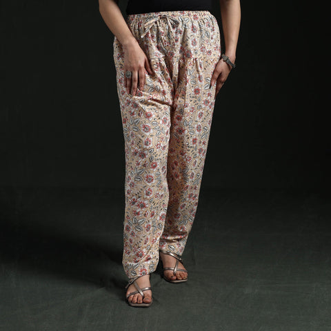 Hand block print cotton sanganeri salwar 04 - handcrafted