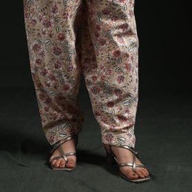 Hand block print cotton sanganeri salwar 04 - handcrafted
