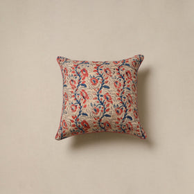 Hand kalamkari cushion cover 36 - handcrafted