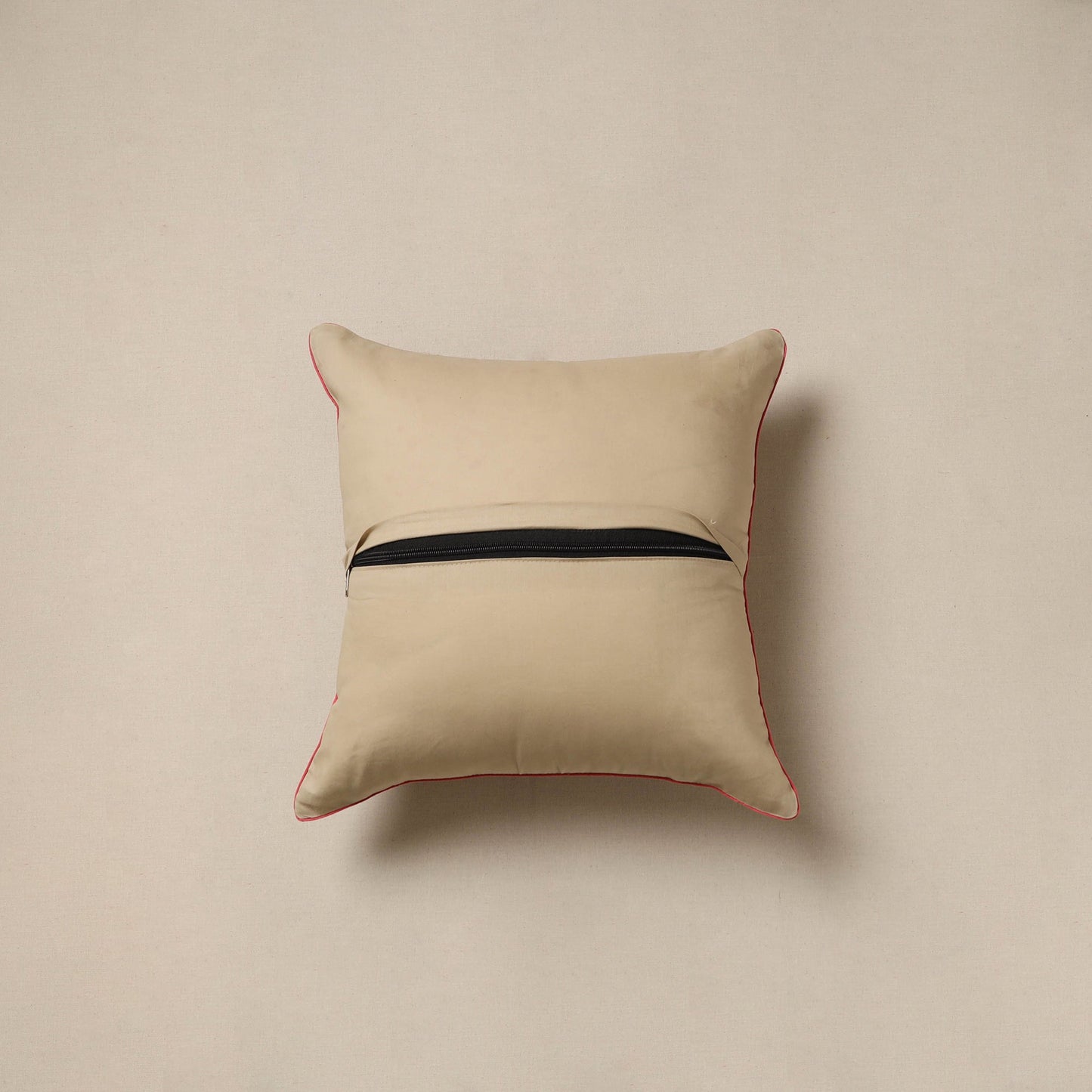 Hand kalamkari cushion cover 36 - handcrafted