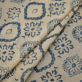 Hand pure mul cotton natural dyed fabric 07 - handcrafted