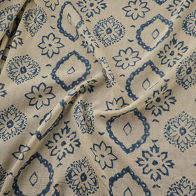 Hand pure mul cotton natural dyed fabric 07 - handcrafted