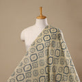 Hand pure mul cotton natural dyed fabric 07 - handcrafted