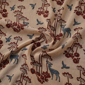 Hand pure mul cotton natural dyed fabric 16 - handcrafted