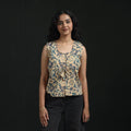 Hand block sanganeri print cotton floral crop top 18