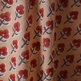 Hand cotton sanganeri fabric 08 - handcrafted