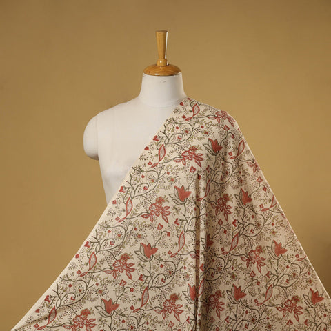 Hand cotton sanganeri fabric 08 - handcrafted