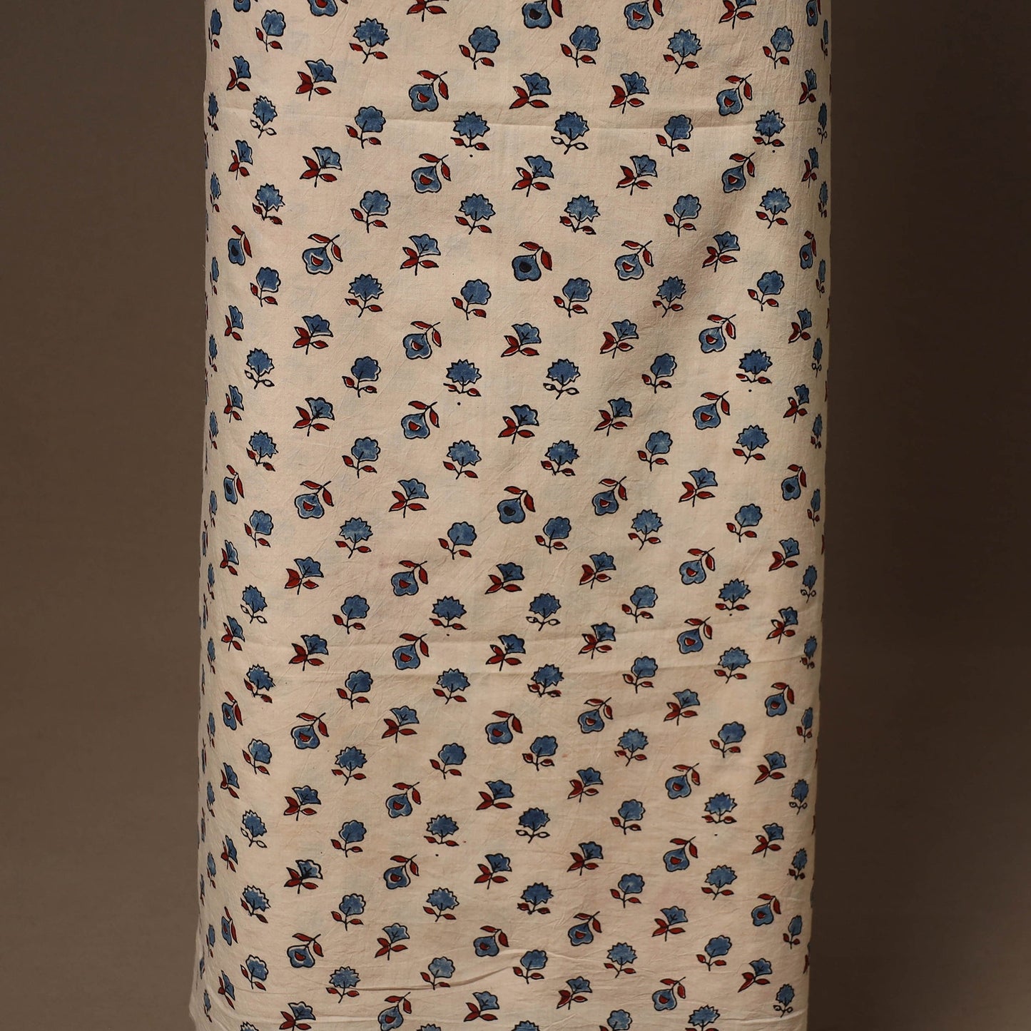 Beige - hand natural dyed 2pc cotton unstitched dress