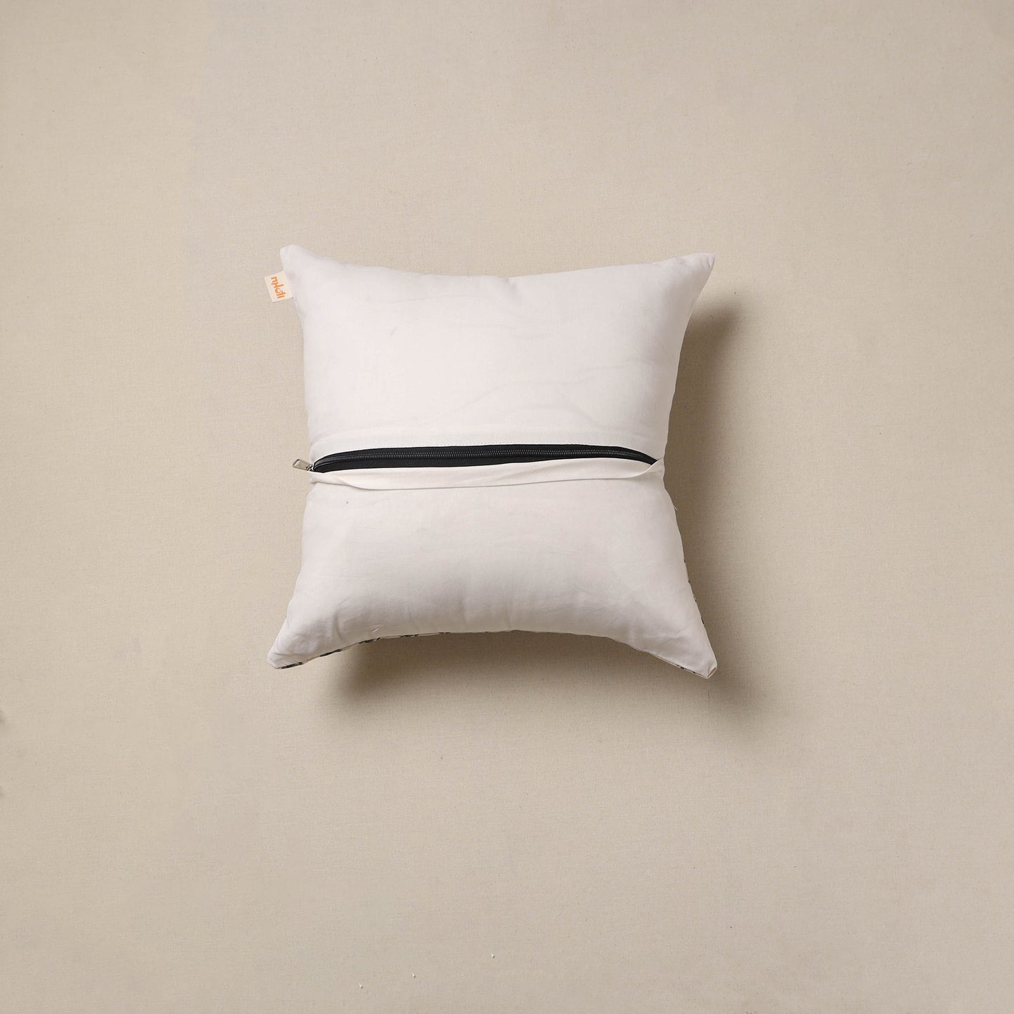 Hand sanganeri cushion cover 21 - handcrafted
