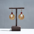 Buy Handcrafted Bamboo Earrings with Flower Bead Online at iTokri.com