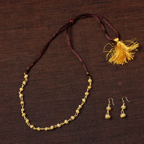  Handcrafted Bamboo Necklace Set by Daya Patki 