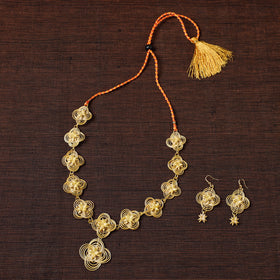  Handcrafted Bamboo Necklace Set by Daya Patki 