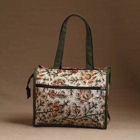 Beige Handcrafted Cotton Hand Bag 03