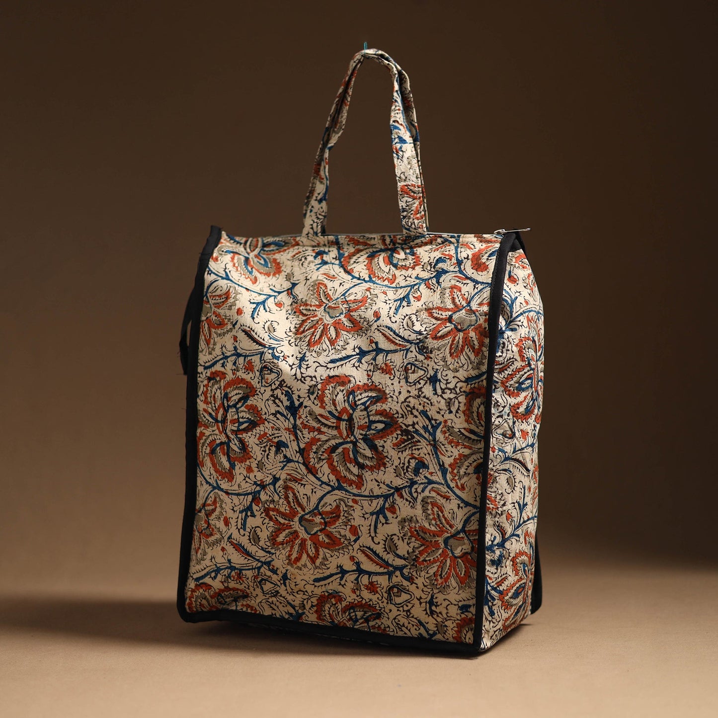 Beige Eco Friendly Handcrafted Cotton Shopping Bag