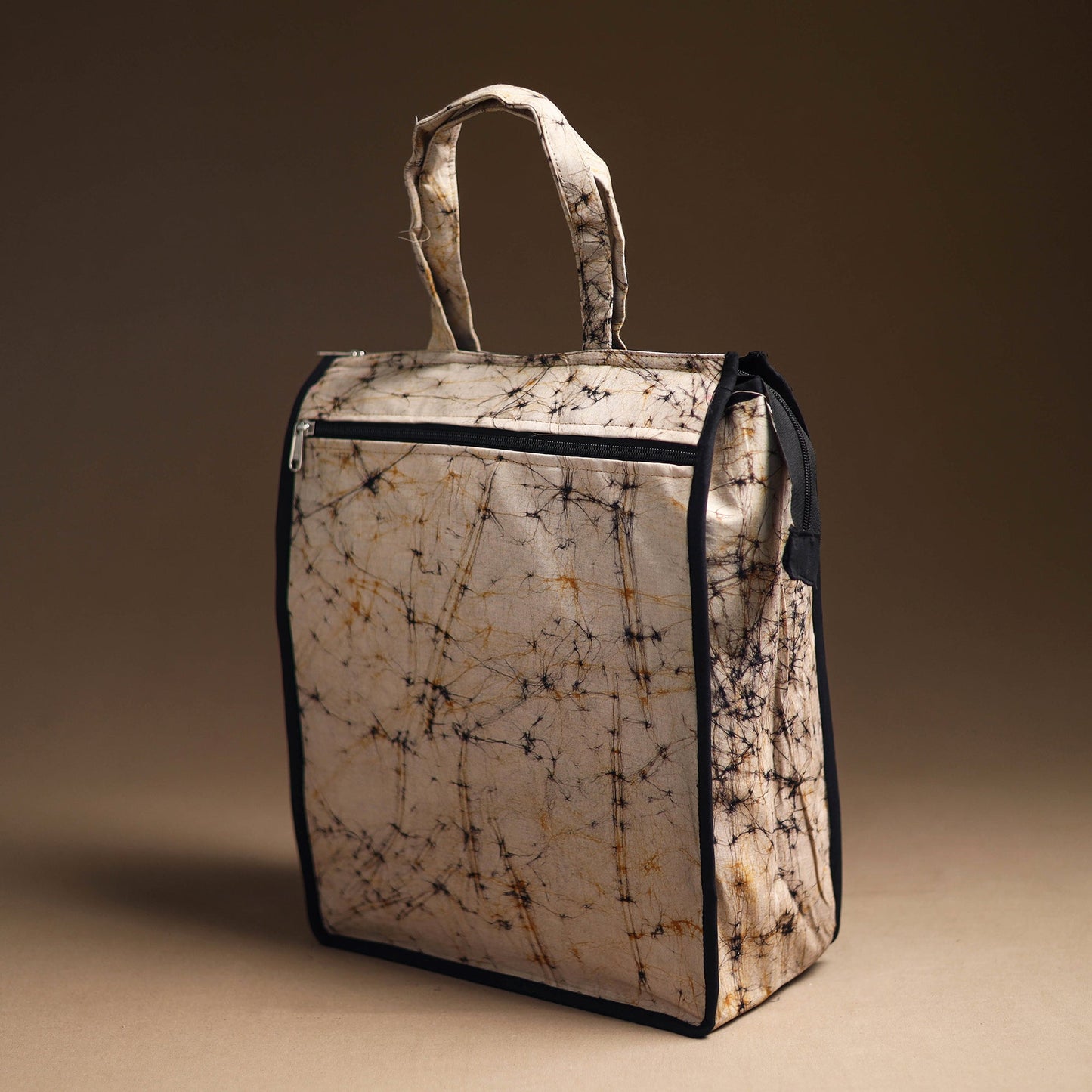 Beige Handcrafted Cotton Shopping Bag 11