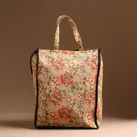 Beige Handcrafted Cotton Shopping Bag 12
