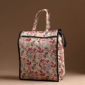 Beige Handcrafted Cotton Shopping Bag 16