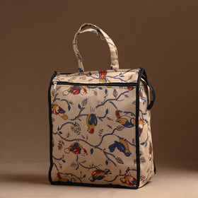 Beige Handcrafted Cotton Shopping Bag 22