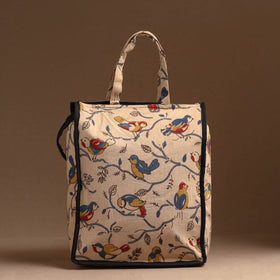 Beige Handcrafted Cotton Shopping Bag 22