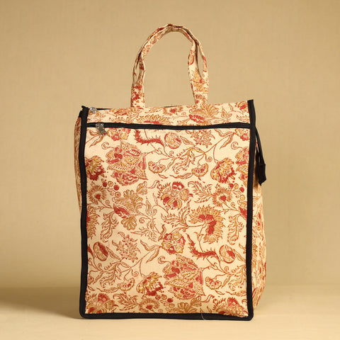 Beige Handcrafted Cotton Shopping Bag 25