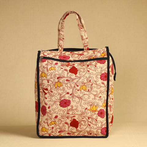 Beige Handcrafted Cotton Shopping Bag 26