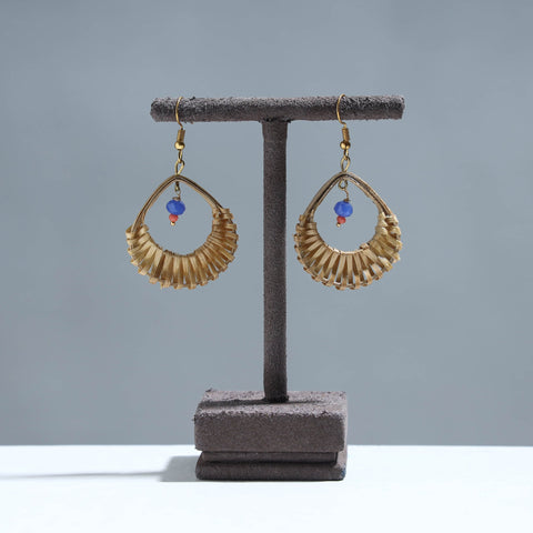  Handcrafted Drop Shaped Bamboo Earrings 