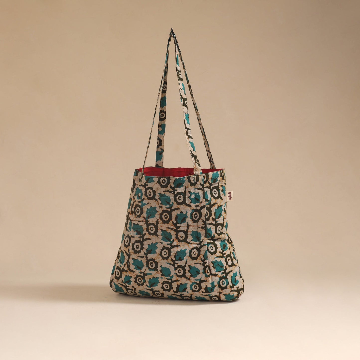 Handcrafted fabric jhola bag 01