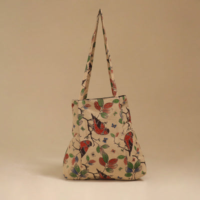 Handcrafted fabric jhola bag 02