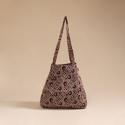 Handcrafted fabric jhola bag 112