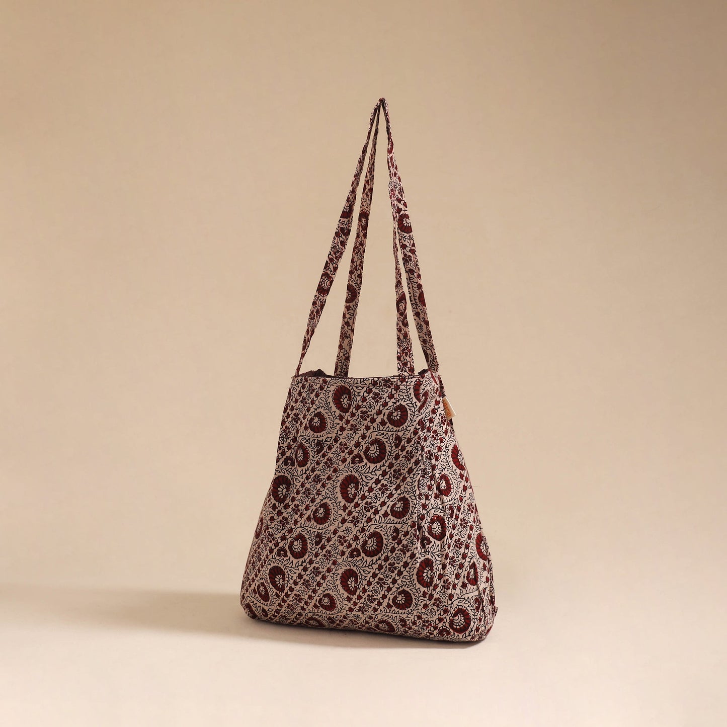 Handcrafted fabric jhola bag 112