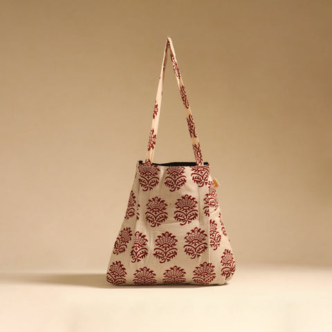 Handcrafted fabric jhola bag 43