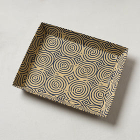 Beige - handcrafted fabric valet tray (12 x 10 in) 23