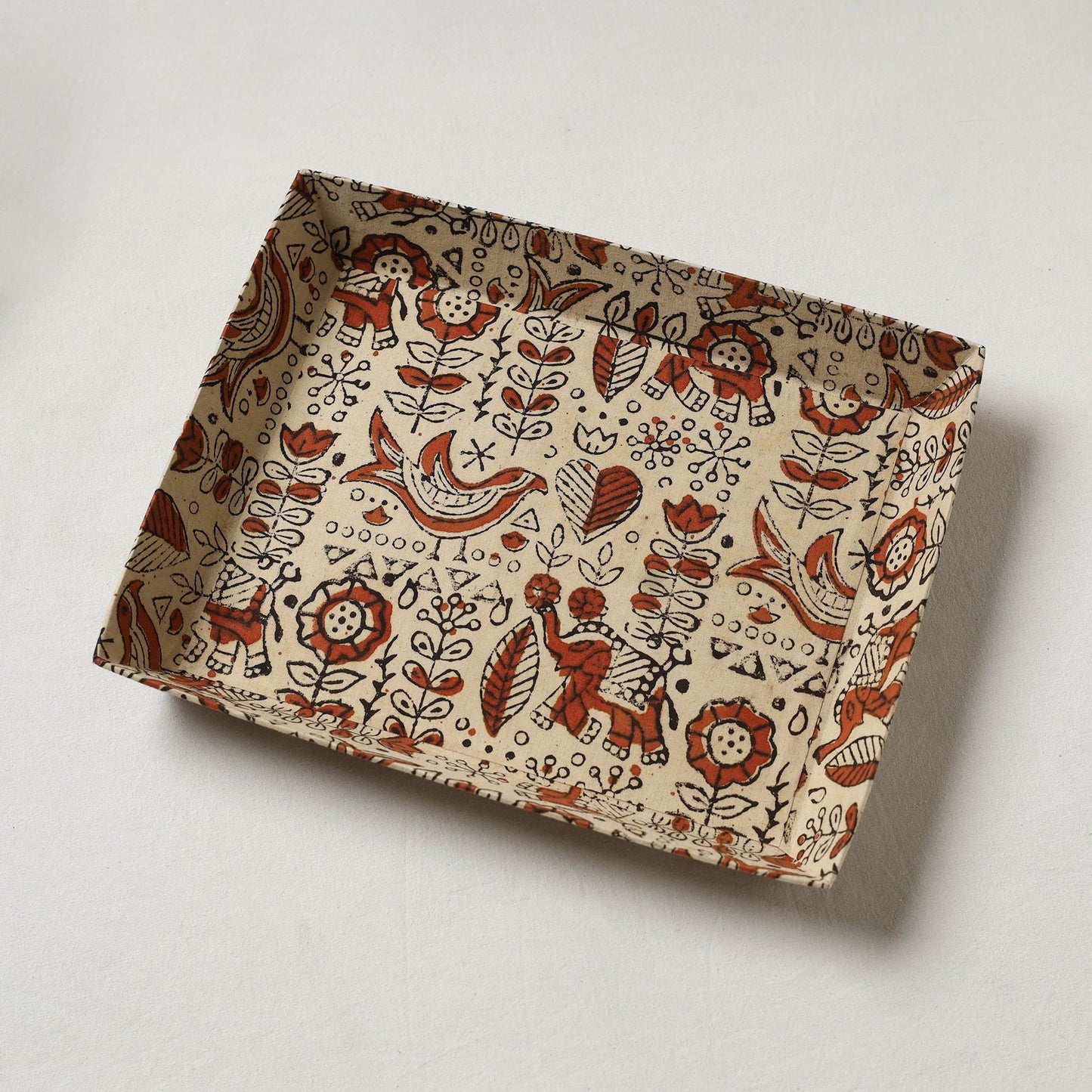 Beige - handcrafted fabric valet tray (12 x 10 in) 25