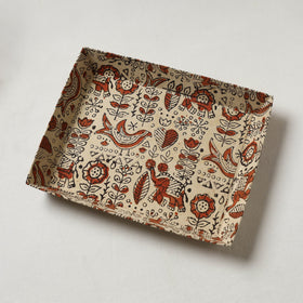 Beige - handcrafted fabric valet tray (12 x 10 in) 25