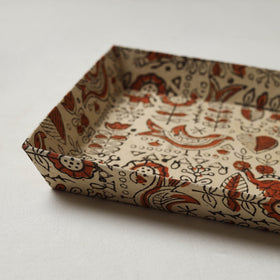 Beige - handcrafted fabric valet tray (12 x 10 in) 25