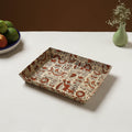 Beige - handcrafted fabric valet tray (12 x 10 in) 25