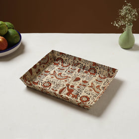 Beige - handcrafted fabric valet tray (12 x 10 in) 25