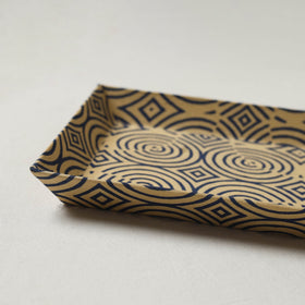 Beige - handcrafted fabric valet tray (9 x 7 in) 06