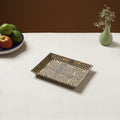 Beige - handcrafted fabric valet tray (9 x 7 in) 06