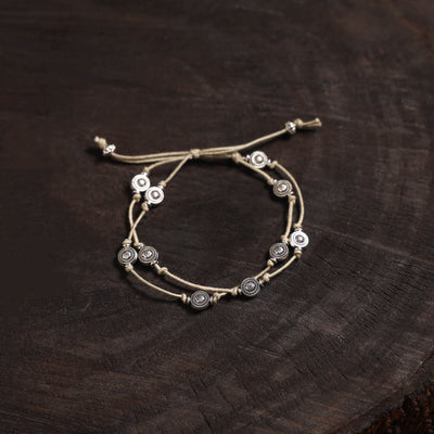 Handcrafted german silver bracelet 03