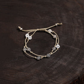 Handcrafted german silver bracelet 03